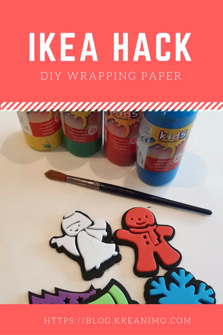 ikea hack DIY wrapping paper
