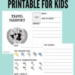 travel journal printable