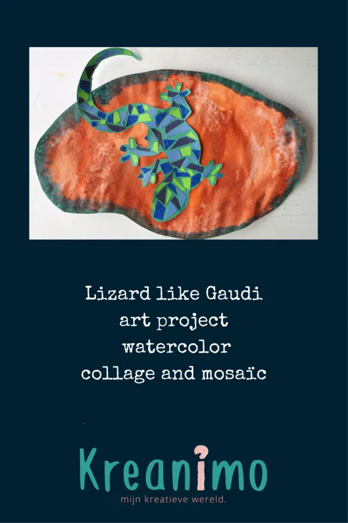 lizard like Gaudi art project