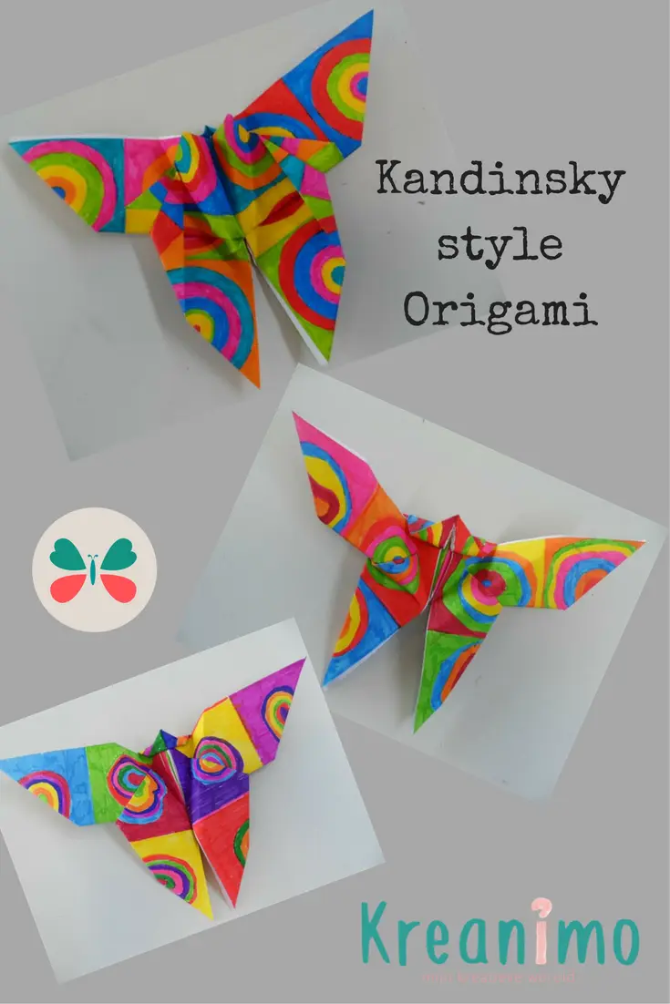 vlinders met Kandinsky - Kreanimo