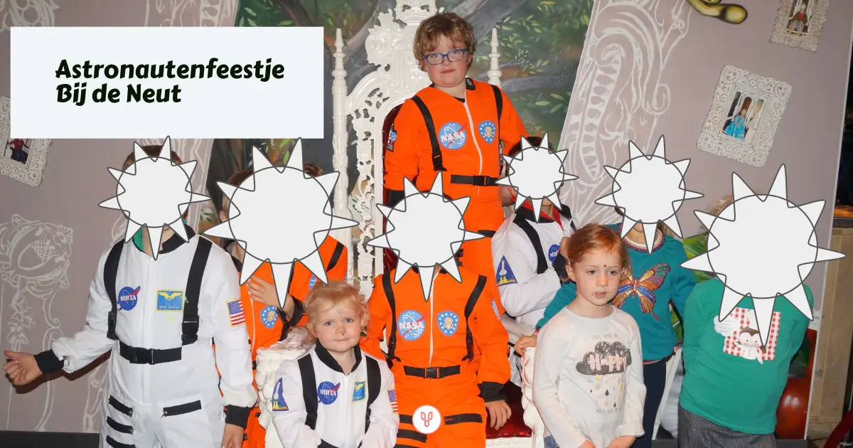 strelen uitdrukking lever Astronauten kinderfeestje bij de Neut - ons verslag. - Kreanimo