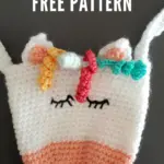 Unicorn bag free pattern