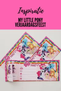 My Little pony verjaardagfeest