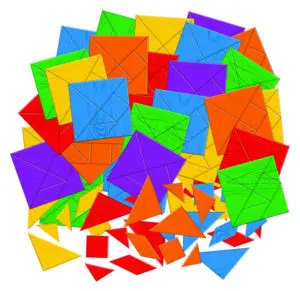 knutsel tangram