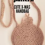 Christmas handbag free crochet pattern