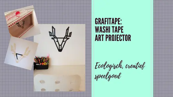 washi tape art projector