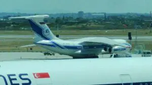 Ilyushin Il-76 in cargo configuratie